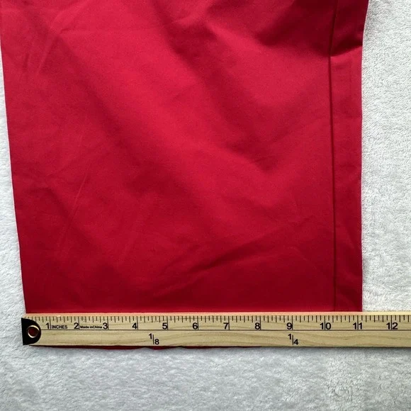 Juicy Couture Pants Womens Large Red White Cargo Elastic Waist‎ Track Polyester - Picture 10 of 11